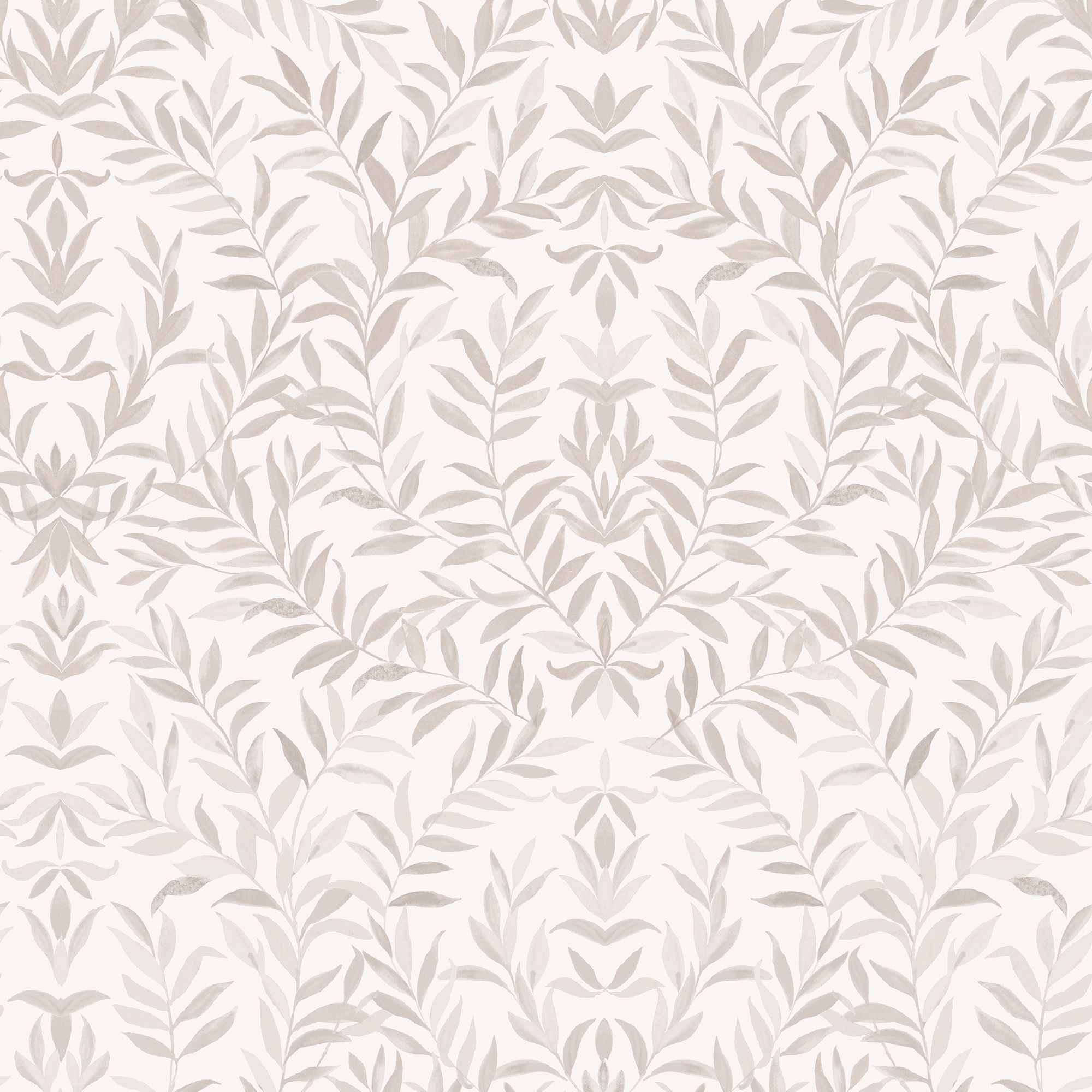 Superfresco Easy Salix Leaves Neutral Smooth Wallpaper