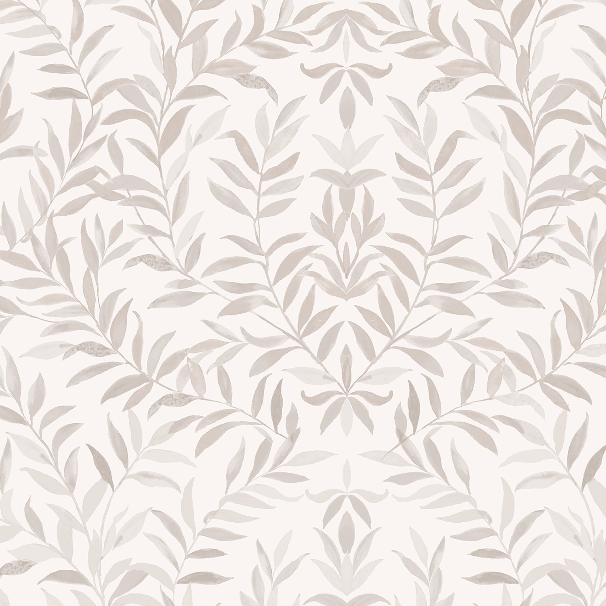 Superfresco Easy Salix Leaves Neutral Smooth Wallpaper