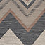 Superfresco Easy Tribal Cocoa Chevron Embossed Wallpaper