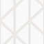 Superfresco Easy White Glitter effect Geometric Textured Wallpaper Sample