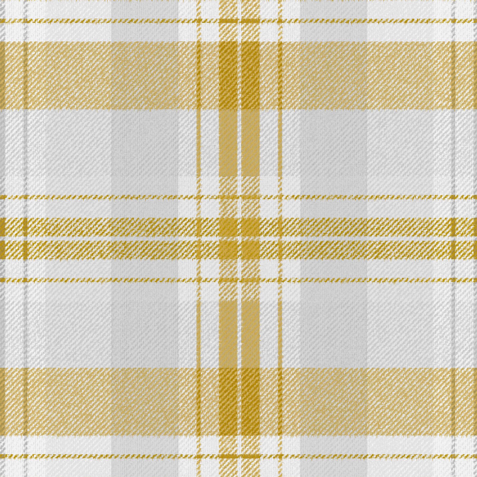 Superfresco Easy Yellow Fabric effect Tartan Smooth Wallpaper Sample