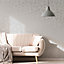 Superfresco Milan Grey Trail Silver effect Smooth Wallpaper