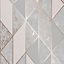 Superfresco Milan Rose gold effect Geometric Smooth Wallpaper