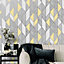 Superfresco Milan Yellow Smooth Wallpaper Sample