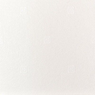 Superfresco White Greek key Blown Wallpaper