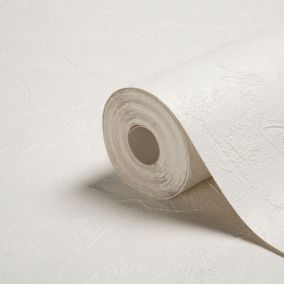Superfresco White Plaster Blown Wallpaper Sample