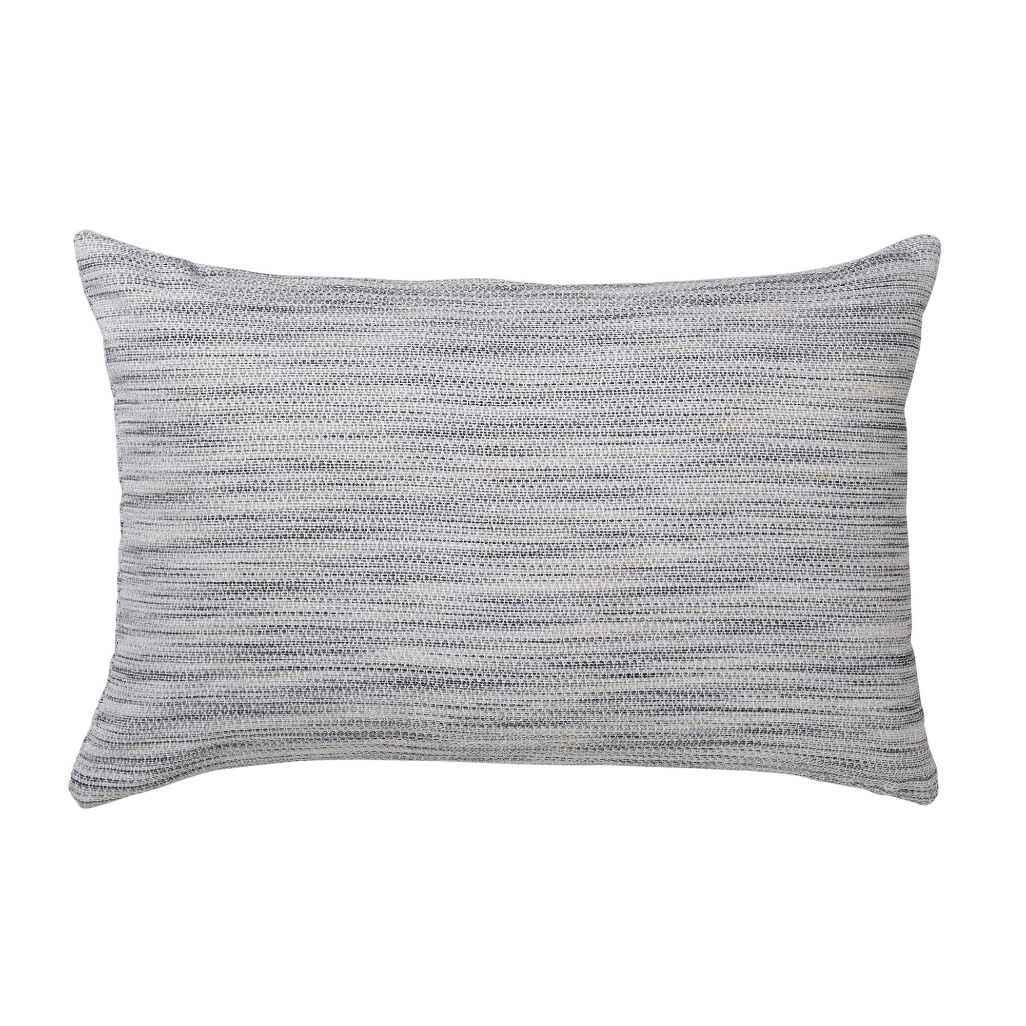 Surate Grey Patterned Woven effect Indoor Cushion, (L)40cm x (W)60cm