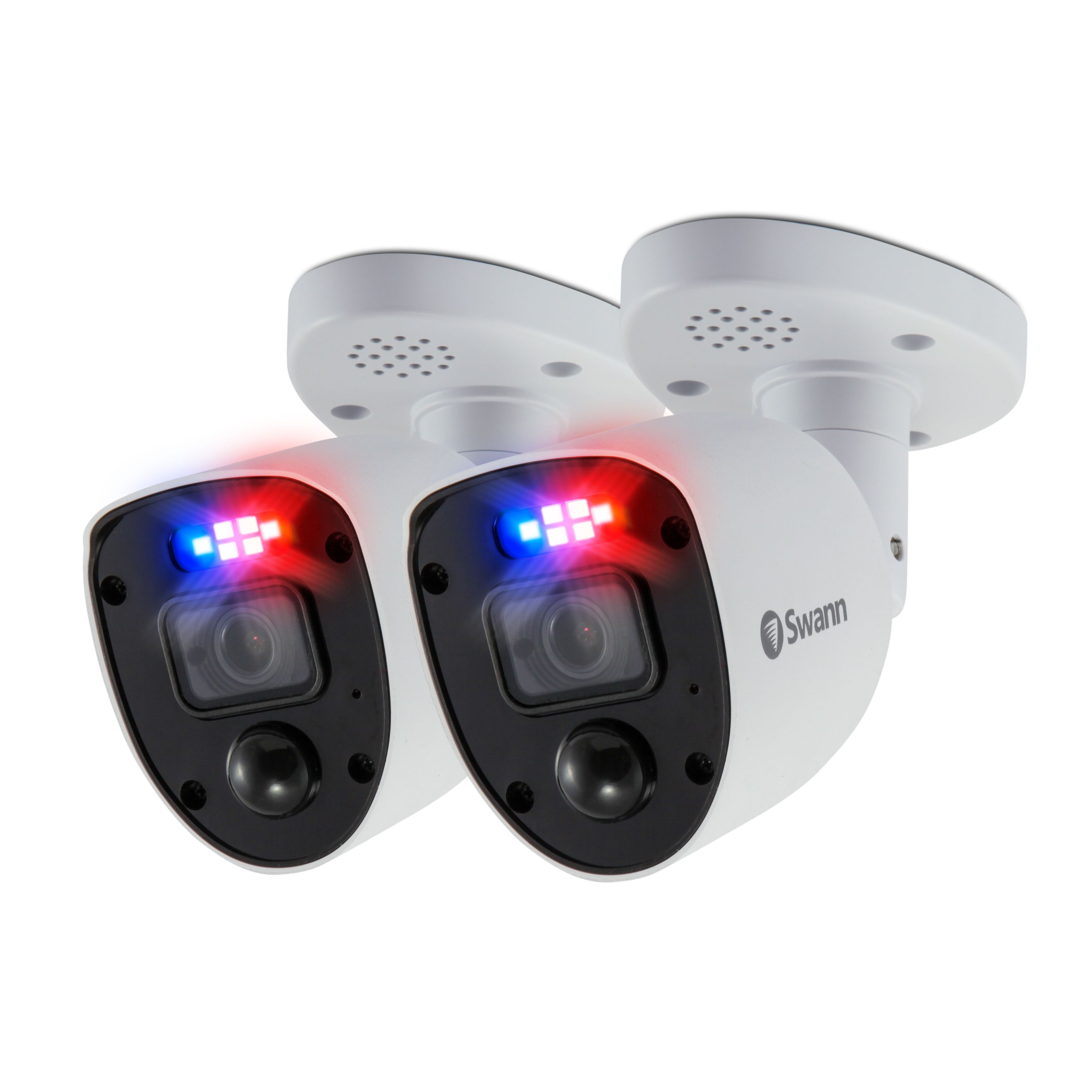 2 camera best sale wired security system