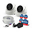 Swann 4K DVR Dome Wired Indoor & outdoor Swivel & tilt Smart IP camera, Pack of 2 - White