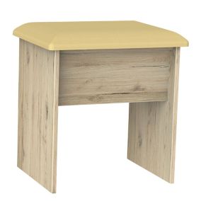 Swift Como Grey Oak effect Dressing table stool