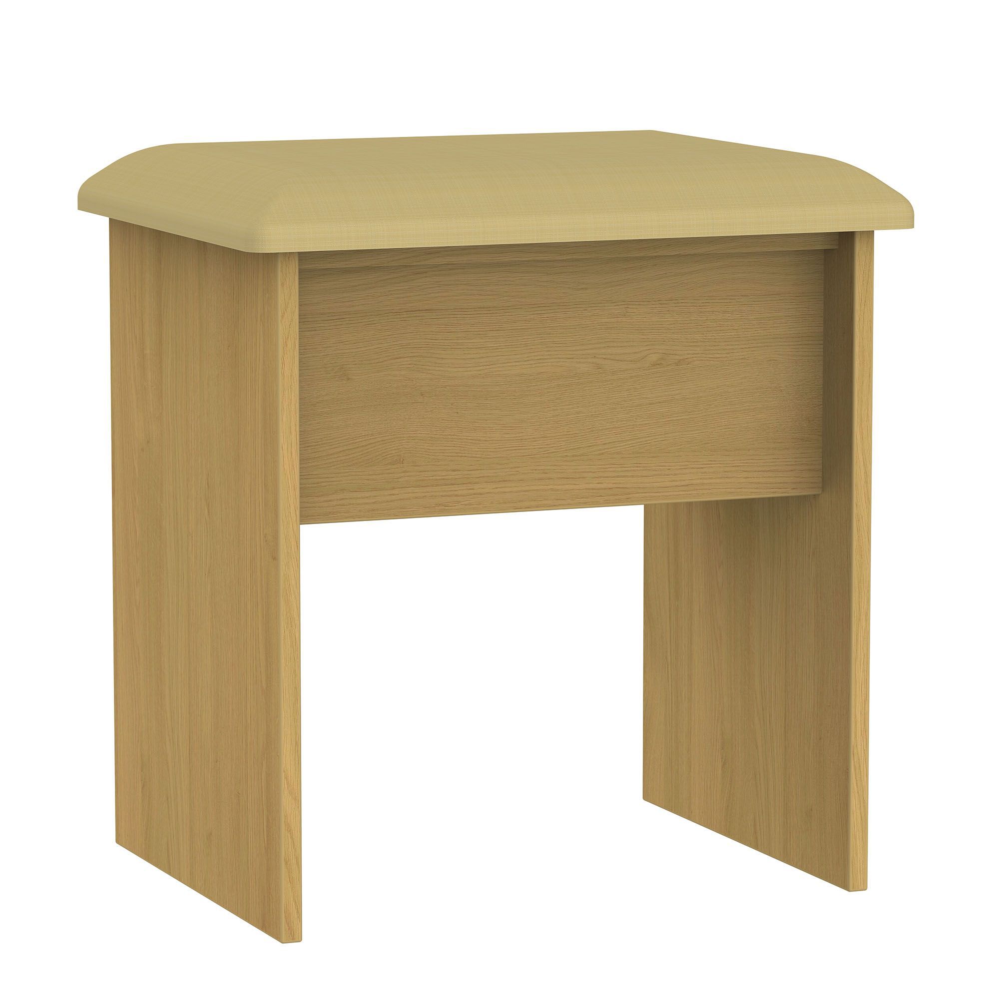 Swift Montana Oak effect Dressing table stool