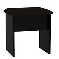 Swift Noire Black Dressing table stool