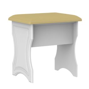 Swift Polar White Dressing table stool