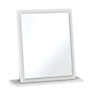 Swift Polar White Rectangular Framed Mirror, (H)51cm (W)48cm