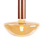 Sylcone Copper effect Ceiling light