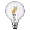 Sylvania B22 4W 470lm Globe LED Filament Light bulb
