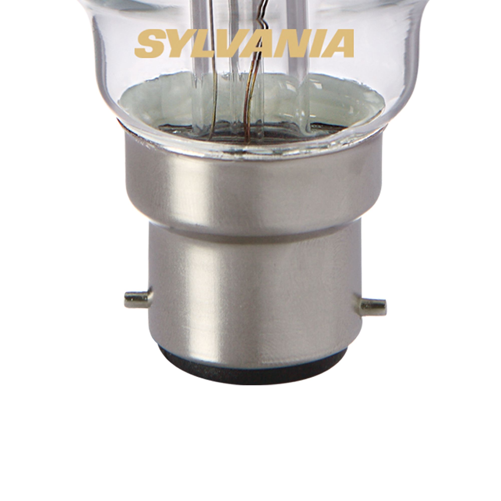 Sylvania B22 5W 640lm Round LED Filament Light bulb