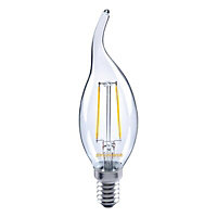 Sylvania E14 2W 250lm Candle LED filament Light bulb