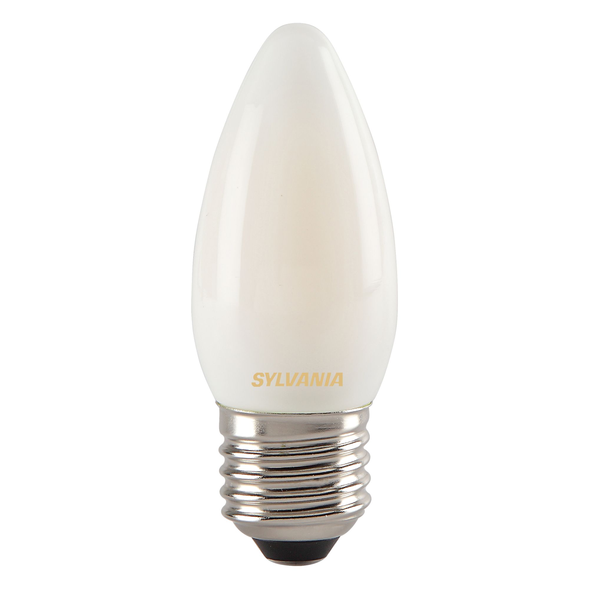 Sylvania E27 4W 400lm Candle LED Filament Light bulb