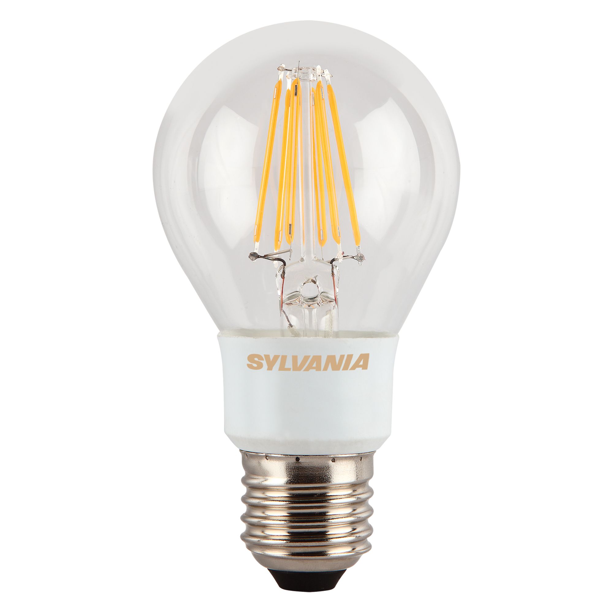 Sylvania E27 6W 806lm GLS LED Dimmable Filament Light bulb