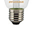 Sylvania E27 8W 1000lm Round LED filament Light bulb