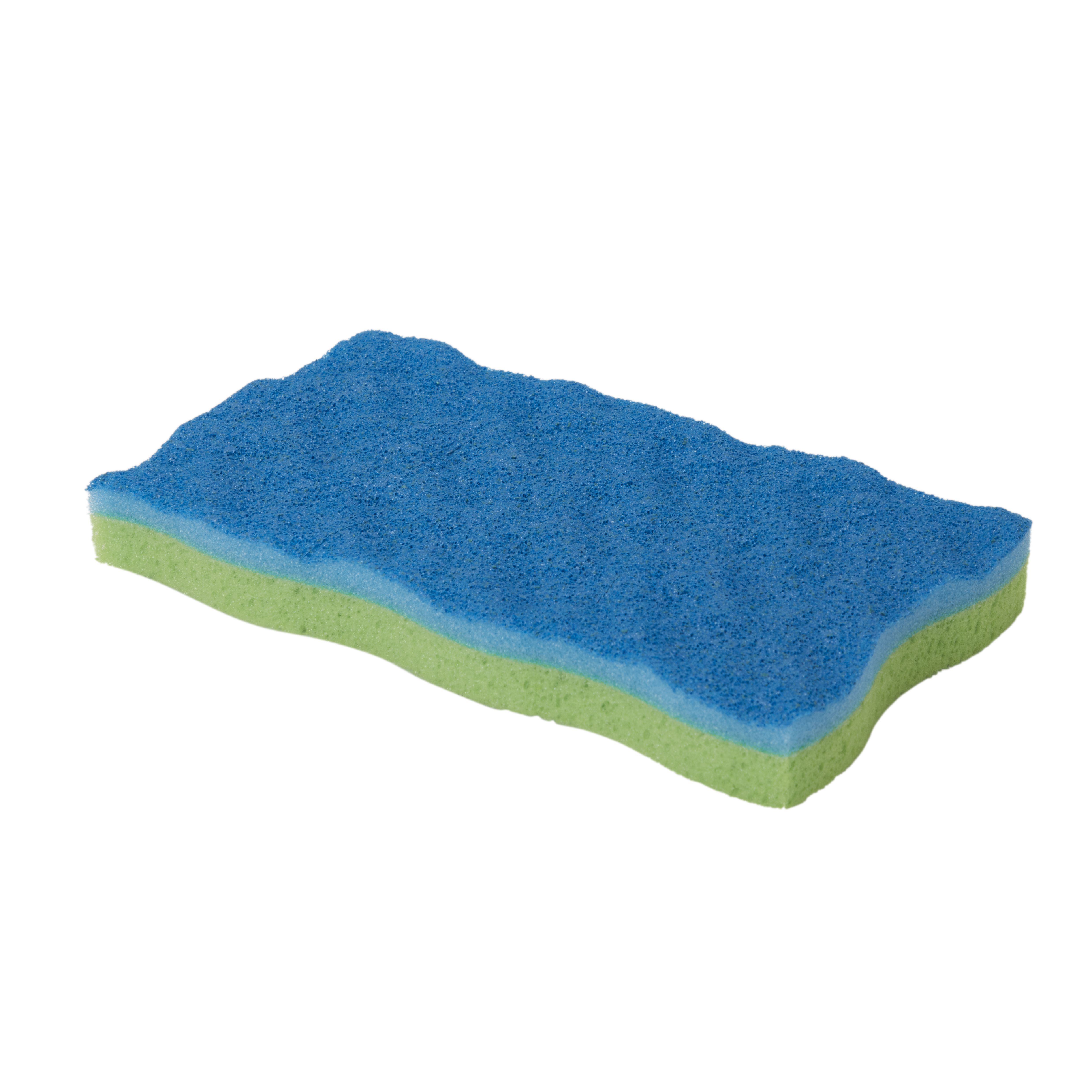 Synthetic sponge scourer, Pack of 3