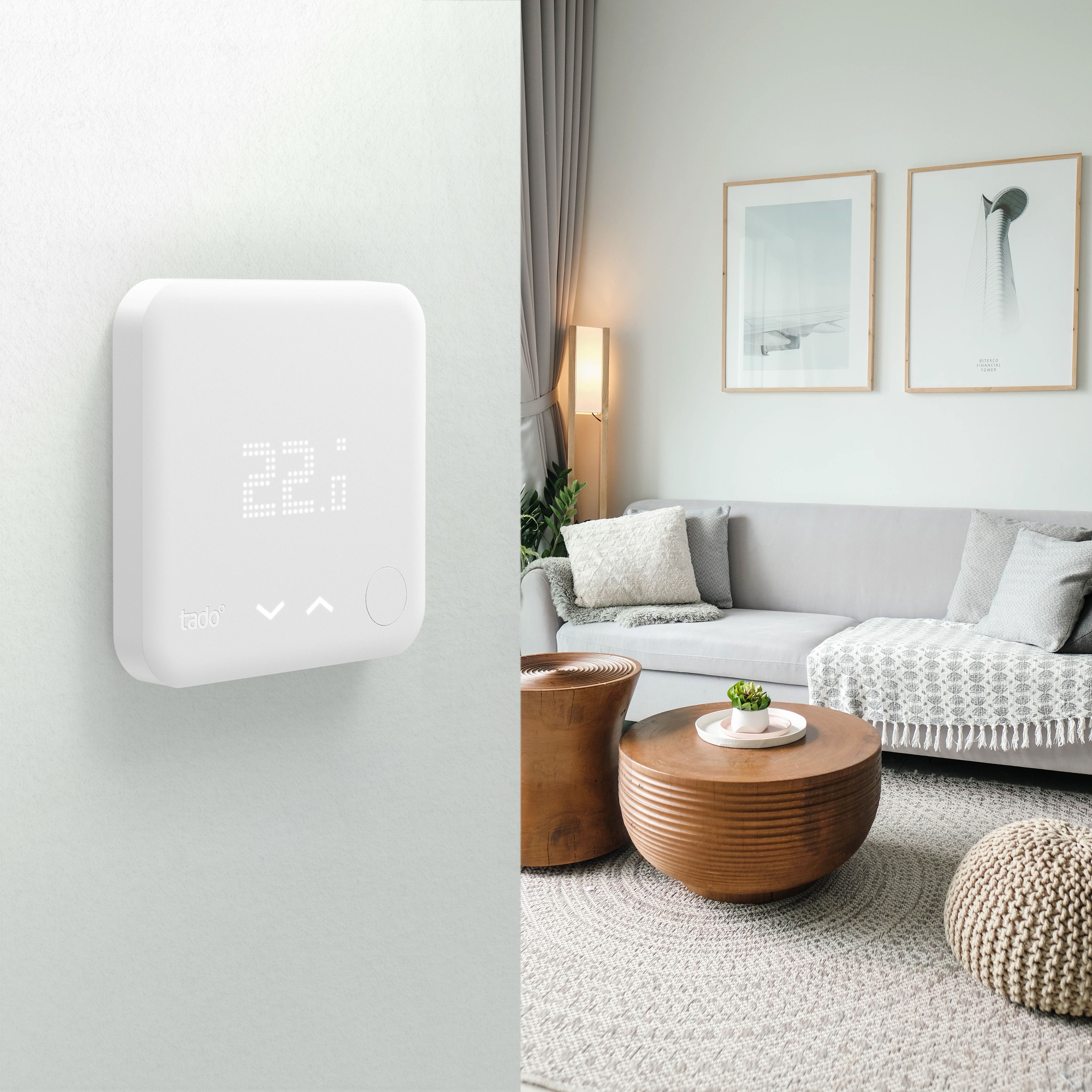 Smart Heating System with Tado° Thermostat and Thermostatic Heads