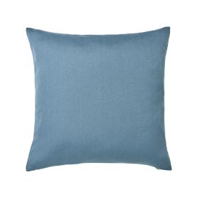 Taowa Plain Blue Cushion (L)50cm x (W)50cm