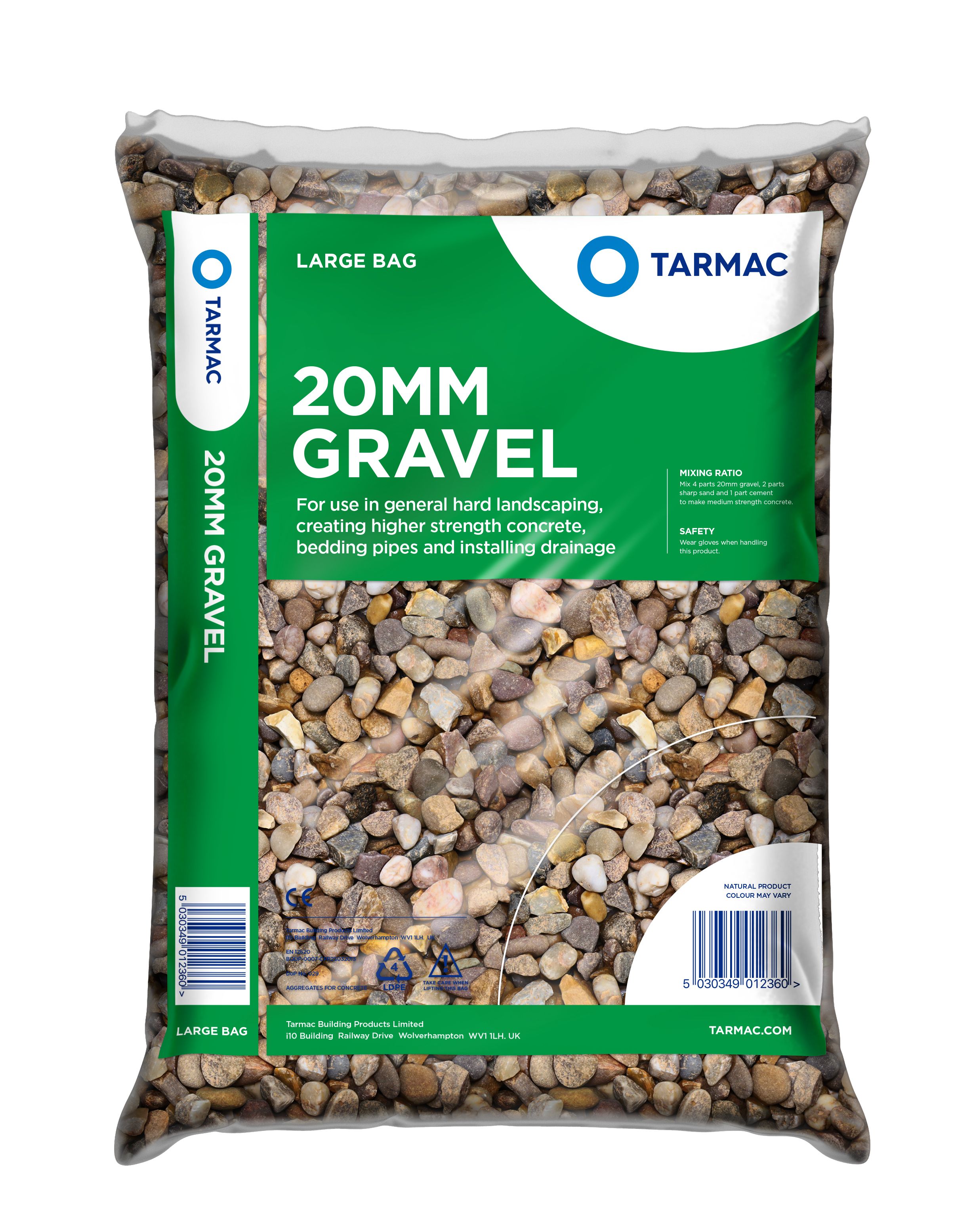 Tarmac 20mm Gravel, Large Bag | DIY At B&Q