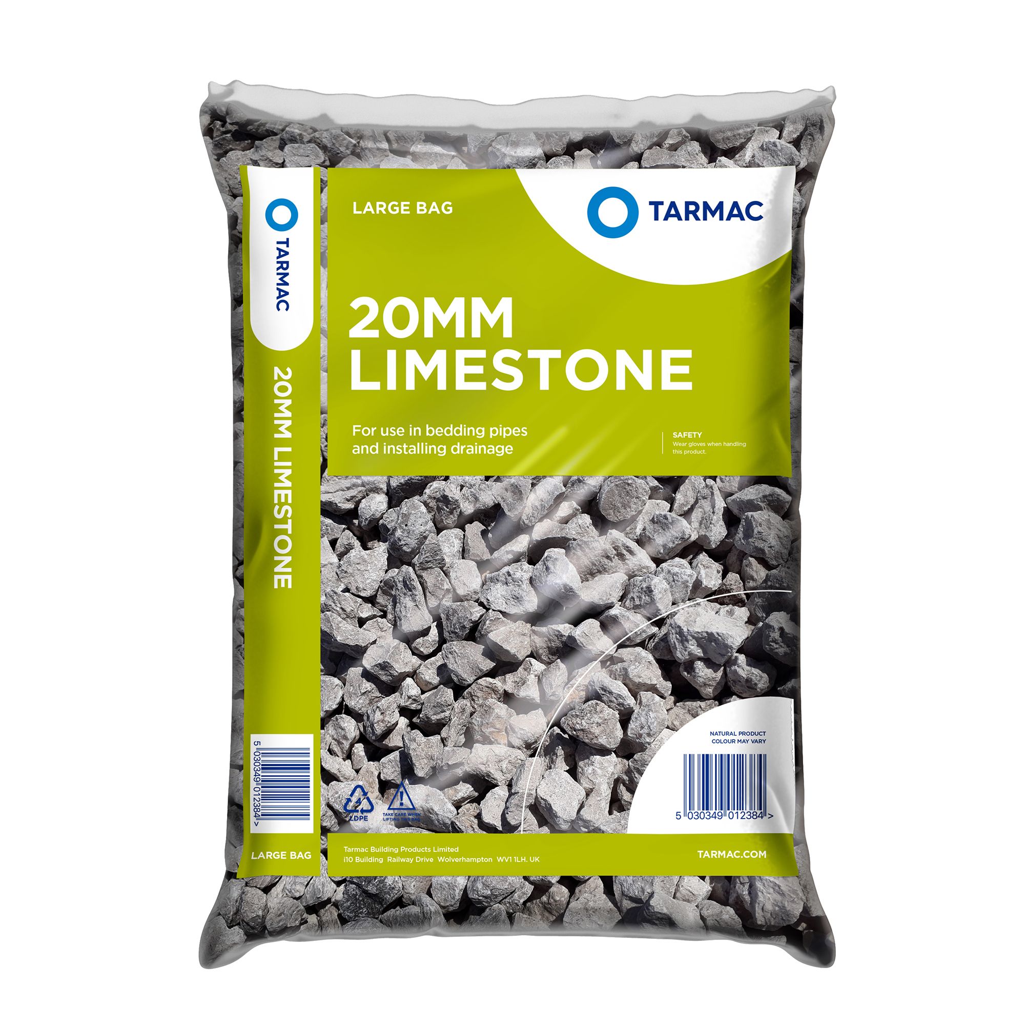 Tarmac 20mm Limestone Chippings, Large Bag | DIY At B&Q