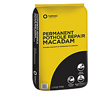 Tarmac Permanent repair Ready mixed Pothole Macadam, 25kg Bag