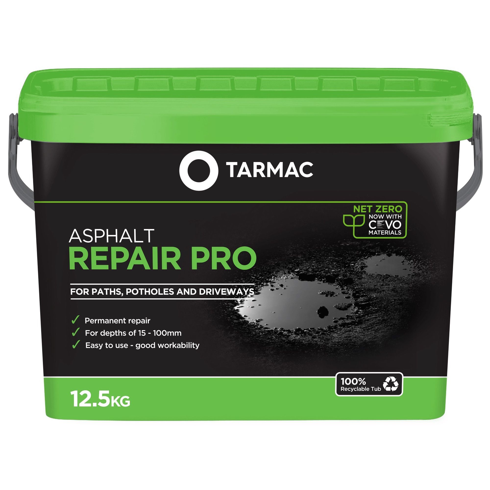 Tarmac Pro Pothole Asphalt repair 12.5kg