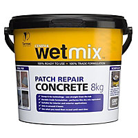 Tarmac Wet mix Concrete repair, 8kg Tub