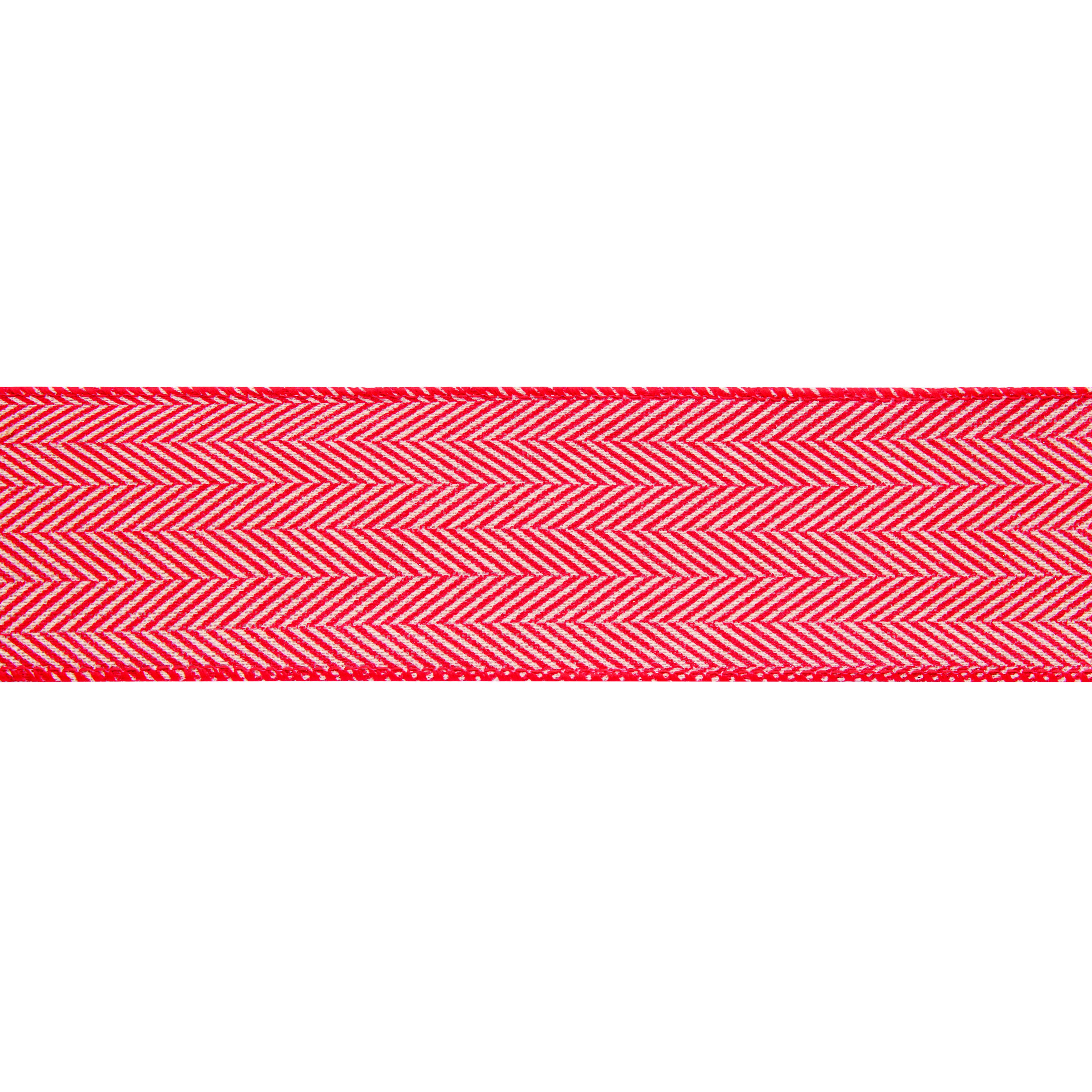 Tartan Red & White Wrapping ribbon