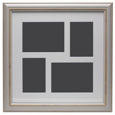 Taupe Multi aperture Multi Picture frame (H)47cm x (W)47cm