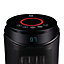TCP 2000W Black Freestanding Smart Dry Digital Fan heater