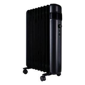 Black Smart Radiators | Central heating | Bu0026Q