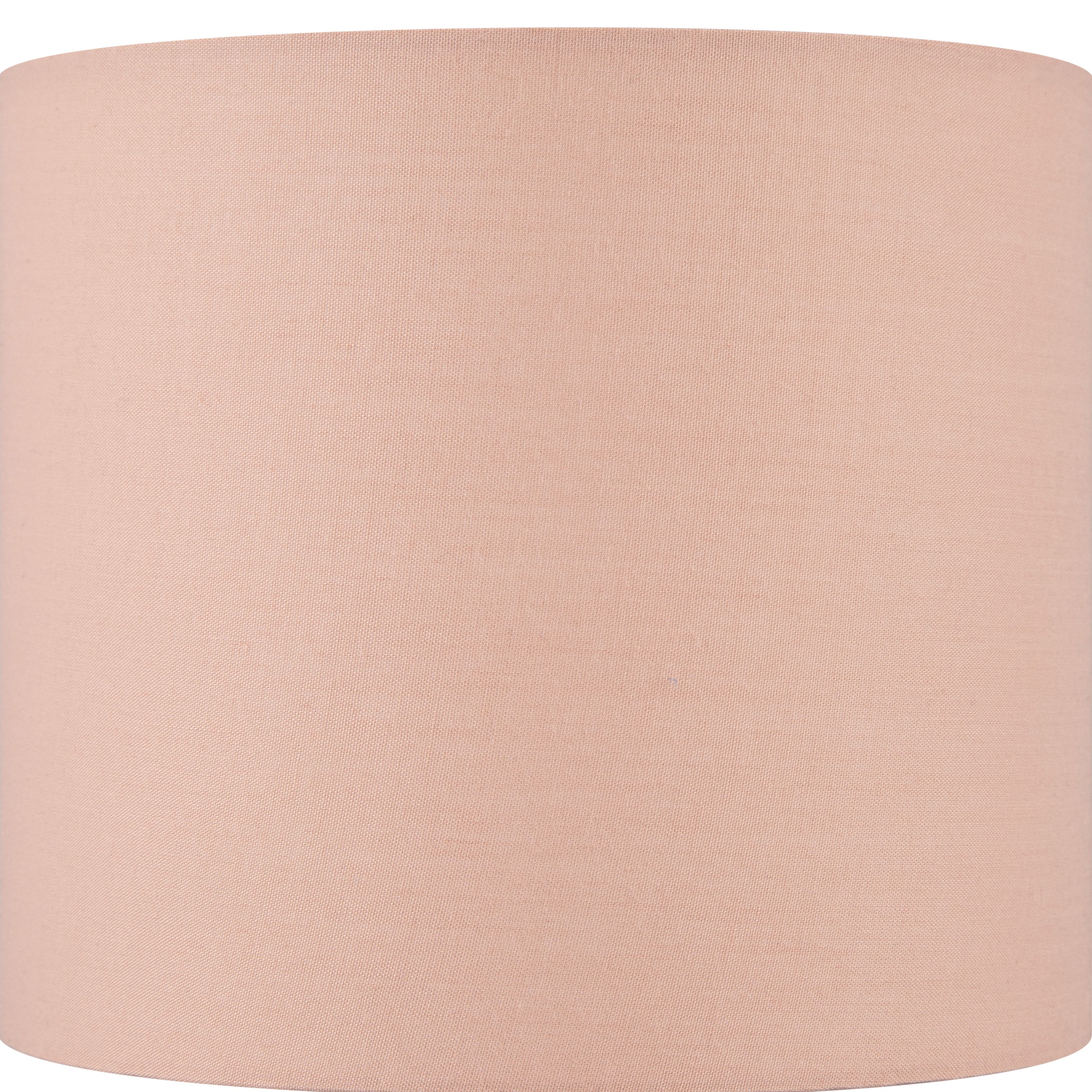 Teardrop Gloss Pink & Clear Glass Fabric LED Table lamp