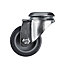 Tente Unbraked Zinc-plated Swivel Castor 96268100, (Dia)50mm (H)70mm (Max. Weight)40kg
