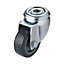 Tente Unbraked Zinc-plated Swivel Castor 96268100, (Dia)50mm (H)70mm (Max. Weight)40kg