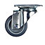 Tente Zinc-plated Swivel Castor 96268300, (Dia)50mm (H)70mm (Max. Weight)40kg