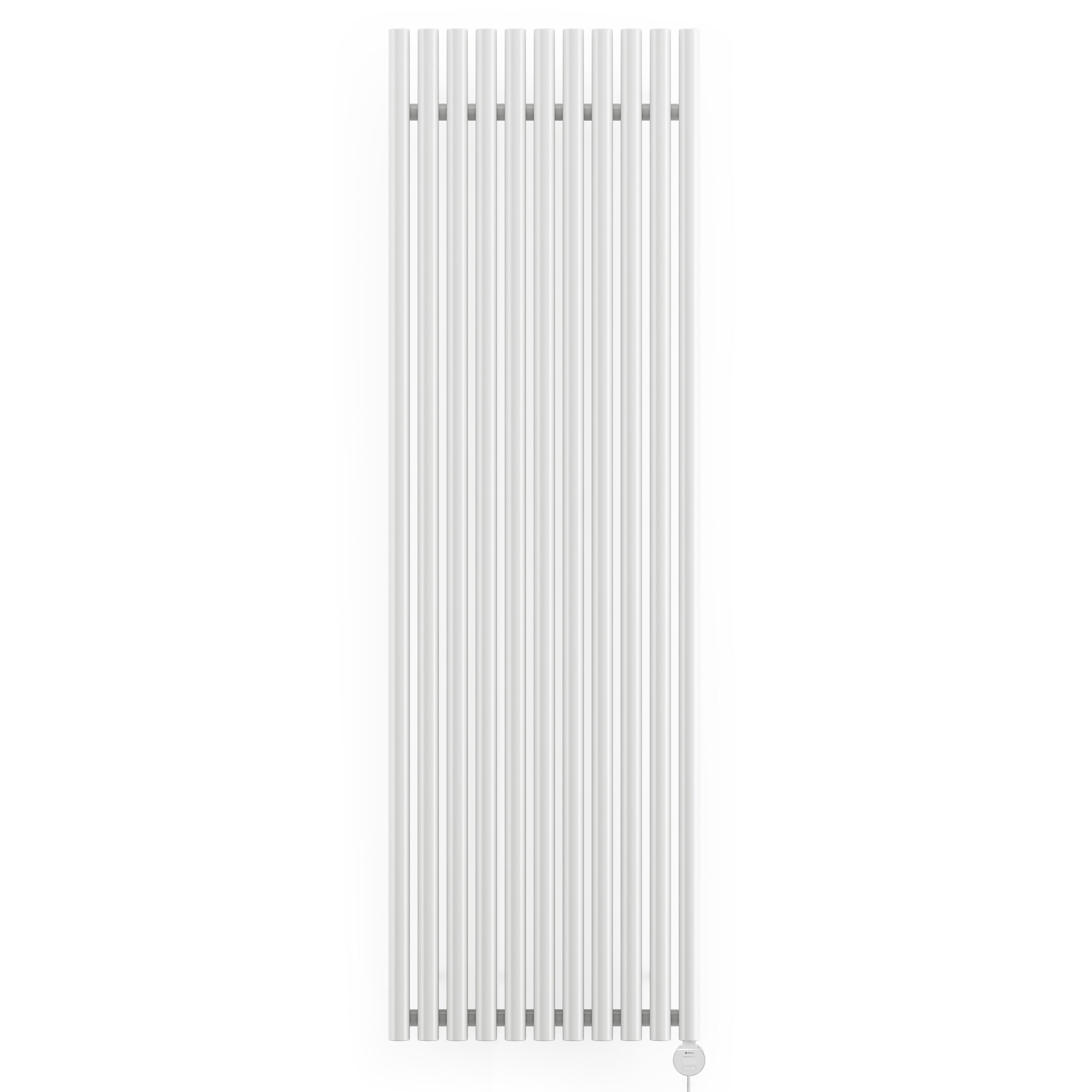 Terma 230V 1.5kW White Smart Vertical Oil-filled radiator (H) 2000mm x ...