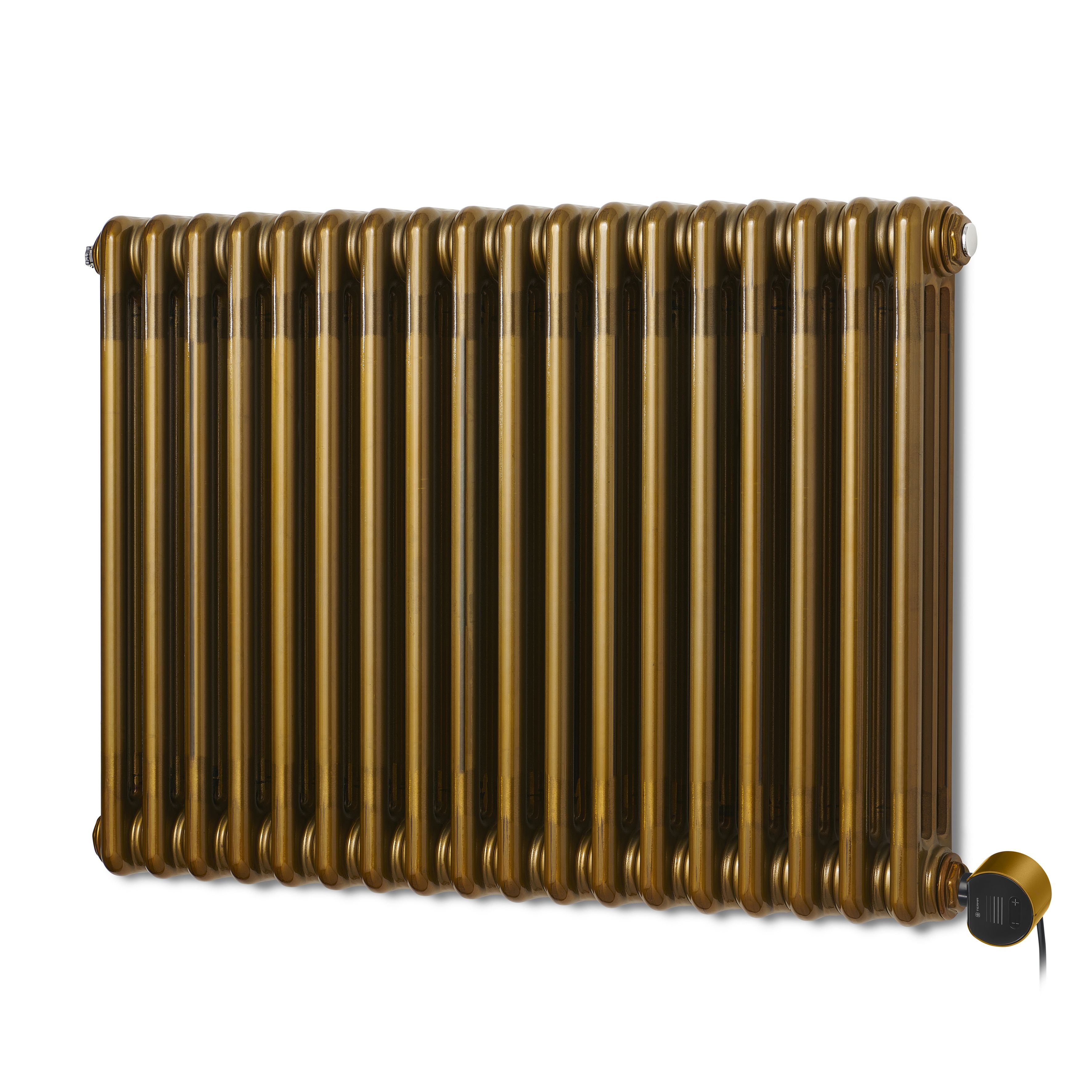 Terma 230V 1kW Brass Lacquer Smart Horizontal Oil-filled radiator (H ...