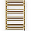 Terma Alex ONE Brass effect Electric Flat Towel warmer (W)500mm x (H)760mm