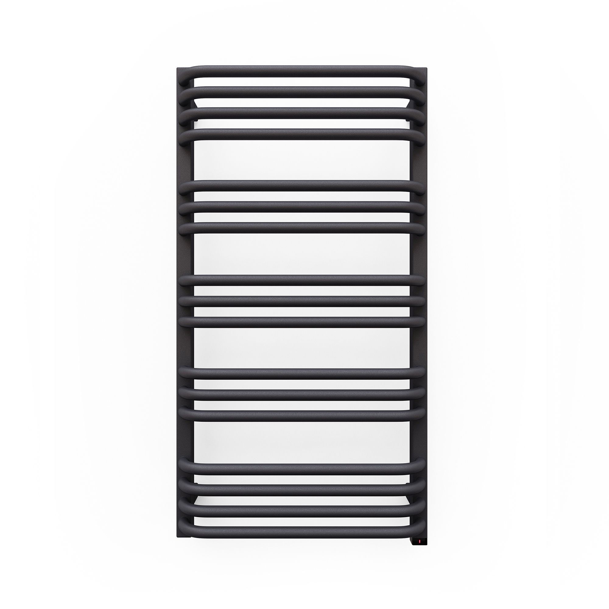 Terma Alex ONE Electric Modern grey Towel warmer (W)500mm x (H)760mm