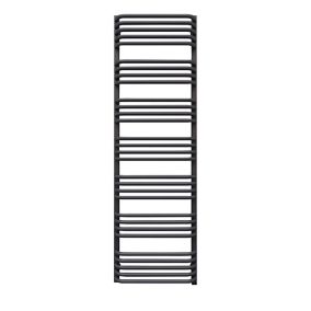 Terma Alex ONE Modern grey Electric Towel warmer (W)500mm x (H)1580mm