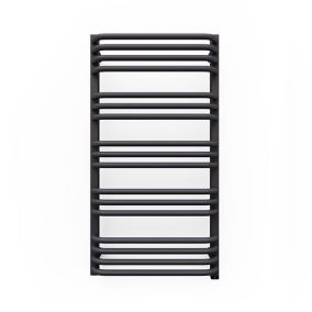 Terma Alex ONE Modern grey Electric Towel warmer (W)500mm x (H)760mm