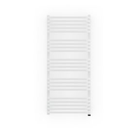 Terma Alex White Electric Towel warmer (W)500mm x (H)1140mm
