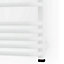 Terma Alex White Electric Towel warmer (W)500mm x (H)1580mm