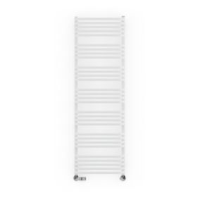 Terma Alex White Towel warmer (W)500mm x (H)1580mm